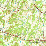 United States Geological Survey Whiteville, TN (1971, 62500-Scale) digital map