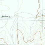 United States Geological Survey Whitewater Creek, NM (1983, 24000-Scale) digital map