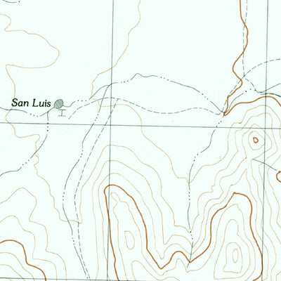 United States Geological Survey Whitewater Creek, NM (1983, 24000-Scale) digital map