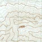 United States Geological Survey Whitewater Creek, NM (1983, 24000-Scale) digital map