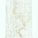 United States Geological Survey Whitewater East, MT (1984, 24000-Scale) digital map