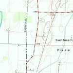 United States Geological Survey Whitewater, IN-OH (1960, 24000-Scale) digital map