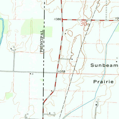 United States Geological Survey Whitewater, IN-OH (1960, 24000-Scale) digital map