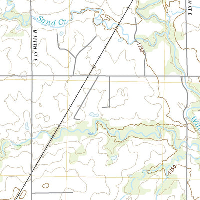 United States Geological Survey Whitewater, KS (2022, 24000-Scale) digital map