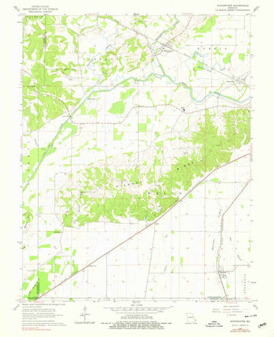 United States Geological Survey Whitewater, MO (1963, 24000-Scale) digital map