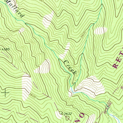 United States Geological Survey Whitewater Ranch, ID (1979, 24000-Scale) digital map