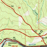 United States Geological Survey Whitewater Ranch, ID (1995, 24000-Scale) digital map