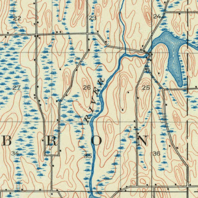 United States Geological Survey Whitewater, WI (1903, 62500-Scale) digital map