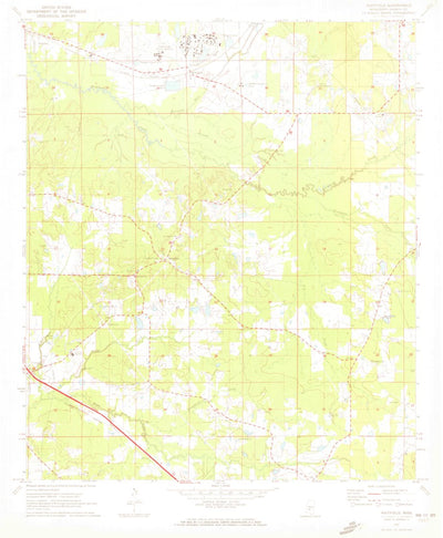 United States Geological Survey Whitfield, MS (1971, 24000-Scale) digital map