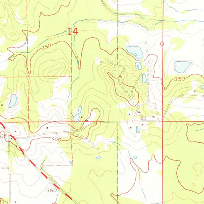 United States Geological Survey Whitfield, MS (1971, 24000-Scale) digital map