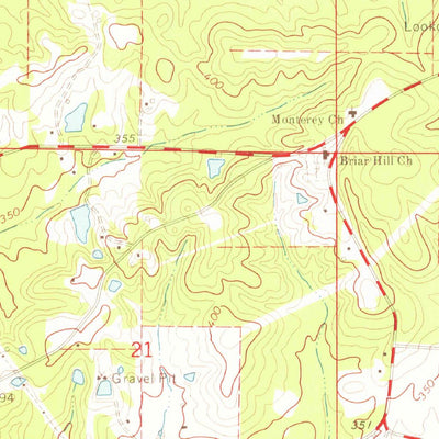 United States Geological Survey Whitfield, MS (1971, 24000-Scale) digital map