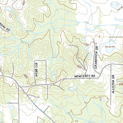 United States Geological Survey Whitfield, MS (2020, 24000-Scale) digital map