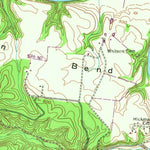 United States Geological Survey Whitfield, TN (1952, 24000-Scale) digital map