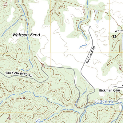 United States Geological Survey Whitfield, TN (2022, 24000-Scale) digital map