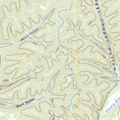 United States Geological Survey Whitfield, TN (2022, 24000-Scale) digital map