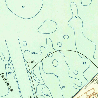 United States Geological Survey Whiting, IN (1953, 24000-Scale) digital map
