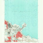 United States Geological Survey Whiting, IN (1960, 24000-Scale) digital map
