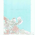 United States Geological Survey Whiting, IN (1968, 24000-Scale) digital map