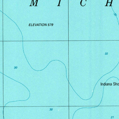 United States Geological Survey Whiting, IN (1998, 24000-Scale) digital map