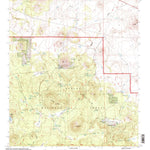 United States Geological Survey Whiting Knoll, AZ (1997, 24000-Scale) digital map