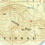 United States Geological Survey Whiting Knoll, AZ (1997, 24000-Scale) digital map