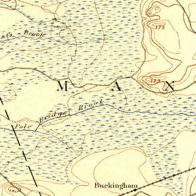 United States Geological Survey Whiting, NJ (1888, 62500-Scale) digital map