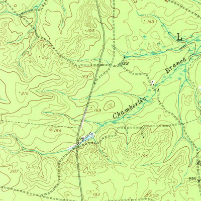 United States Geological Survey Whiting, NJ (1949, 62500-Scale) digital map