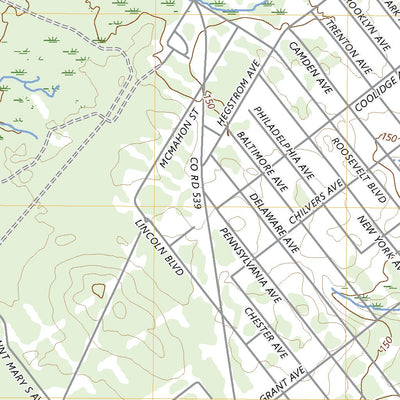 United States Geological Survey Whiting, NJ (2023, 24000-Scale) digital map