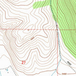 United States Geological Survey Whitinger Mountain, CA (1993, 24000-Scale) digital map