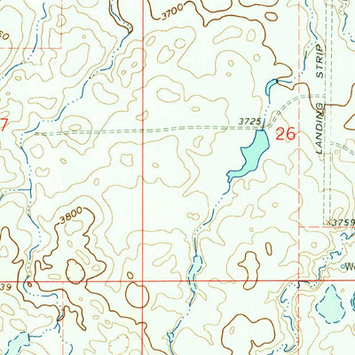 United States Geological Survey Whitlash, MT (1962, 24000-Scale) digital map