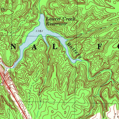 United States Geological Survey Whitley City, KY (1979, 24000-Scale) digital map