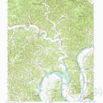 United States Geological Survey Whitleyville, TN (1968, 24000-Scale) digital map