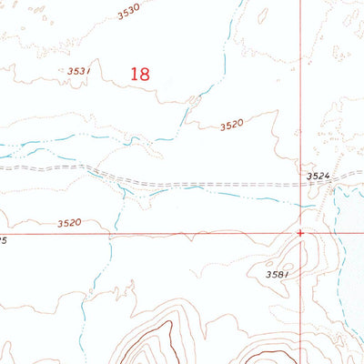 United States Geological Survey Whitlock Cienega, AZ (1966, 24000-Scale) digital map