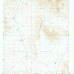 United States Geological Survey Whitlock Mountains NE, AZ (1966, 24000-Scale) digital map