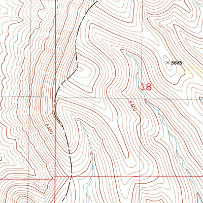 United States Geological Survey Whitlock Peak, AZ (1986, 24000-Scale) digital map
