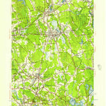 United States Geological Survey Whitman, MA (1948, 24000-Scale) digital map