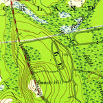 United States Geological Survey Whitman, MA (1948, 24000-Scale) digital map