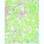 United States Geological Survey Whitman, MA (1977, 24000-Scale) digital map
