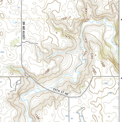 United States Geological Survey Whitman, ND (2020, 24000-Scale) digital map