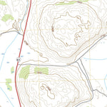 United States Geological Survey Whitman NW, NE (2021, 24000-Scale) digital map
