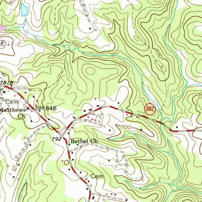 United States Geological Survey Whitmell, VA (1965, 24000-Scale) digital map