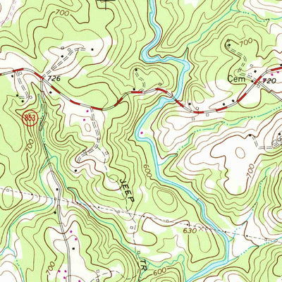 United States Geological Survey Whitmell, VA (1965, 24000-Scale) digital map