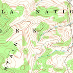 United States Geological Survey Whitmer, WV (1968, 24000-Scale) digital map