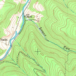 United States Geological Survey Whitmer, WV (1968, 24000-Scale) digital map