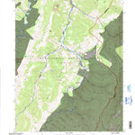 United States Geological Survey Whitmer, WV (1995, 24000-Scale) digital map