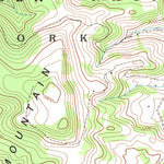 United States Geological Survey Whitmer, WV (1995, 24000-Scale) digital map