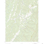 United States Geological Survey Whitmer, WV (2023, 24000-Scale) digital map