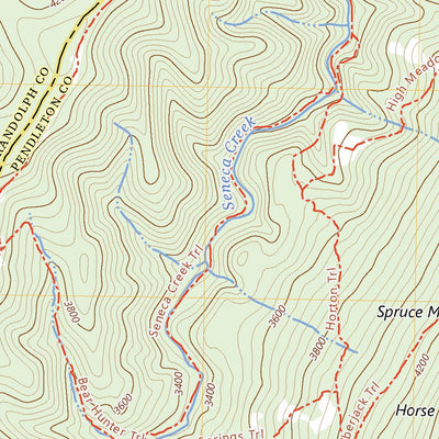 United States Geological Survey Whitmer, WV (2023, 24000-Scale) digital map