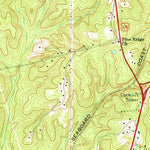 United States Geological Survey Whitmire North, SC (1970, 24000-Scale) digital map