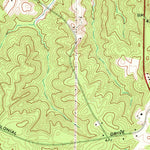 United States Geological Survey Whitmire South, SC (1969, 24000-Scale) digital map